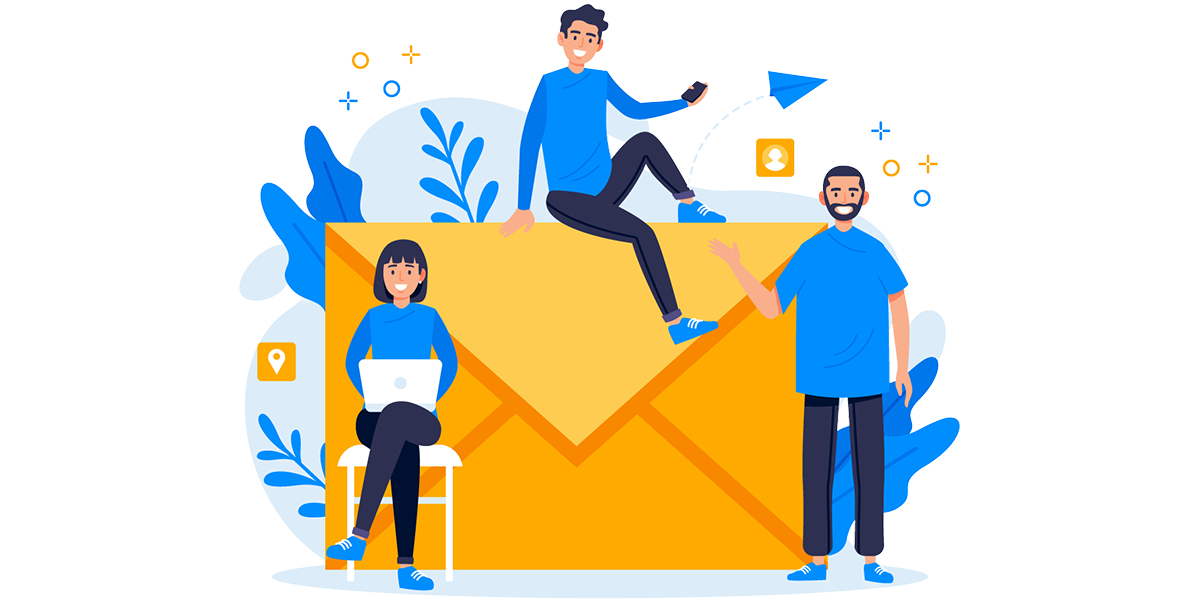 Email collection dashboard